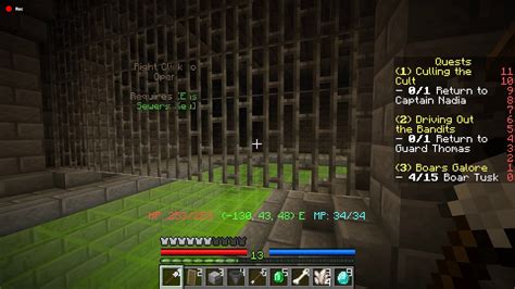 Minecraft MMORPG Gameplay Demo - YouTube