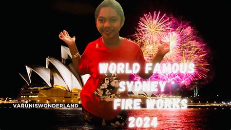 Spectacular Sydney Fireworks 2024 🎇 🎇 - YouTube