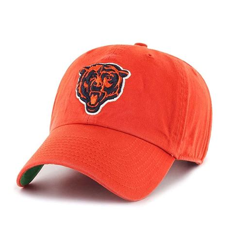 Chicago Bears Adjustable Orange Logo Hat by Reebok | Nfl chicago bears ...