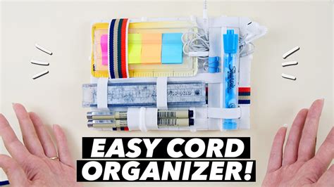 25 DIY Cord And Cable Organizers For A Clean And, 41% OFF