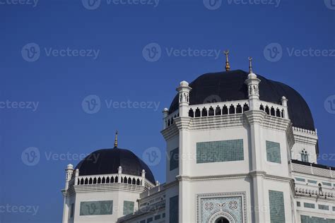 Detail of The Great Mosque or Masjid Raya in Medan, Indonesia 10641915 Stock Photo at Vecteezy