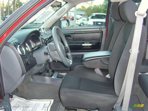 Slate Interior 2007 Mitsubishi Raider LS Extended Cab Photo #38615514 ...