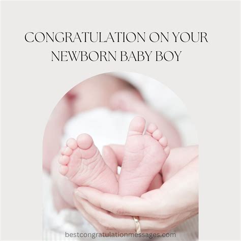 Congratulation messages for NEWBORN baby boy - Best Congratulation Messages