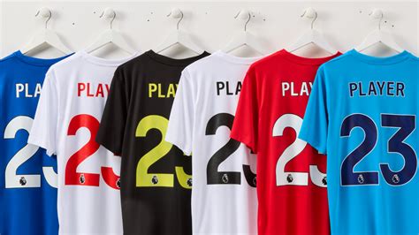 Font-tastic! Premier League kits will get new look for next season ...