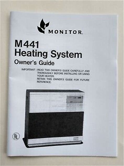 Monitor 441 Parts Diagram