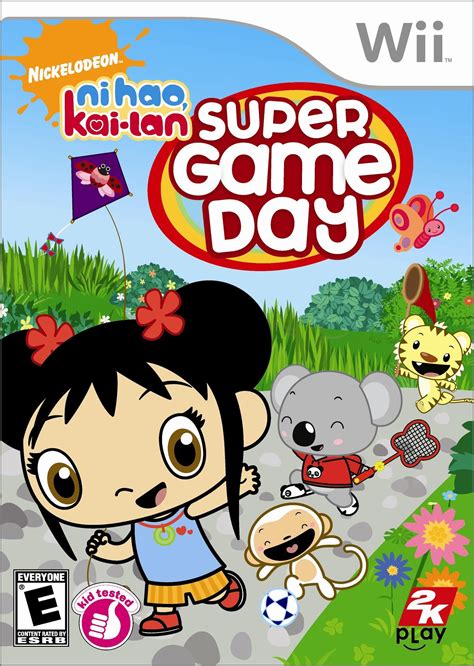 Ni Hao, Kai-Lan: Super Game Day - Nintendo Wii | Kai lan, Super games ...