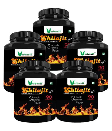 Shilajit PRO (450 Capsules) 100% Natural Pure & Safe Shilajeet Gold Extract with Ashwagandha ...