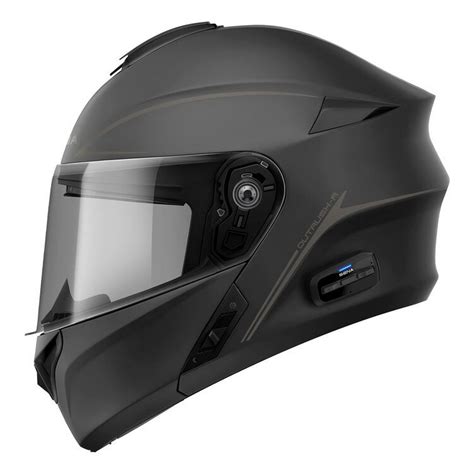 SENA Outrush R Modular Motorcycle Helmet Black XL - Walmart.com