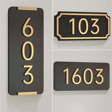 Office Number Signs