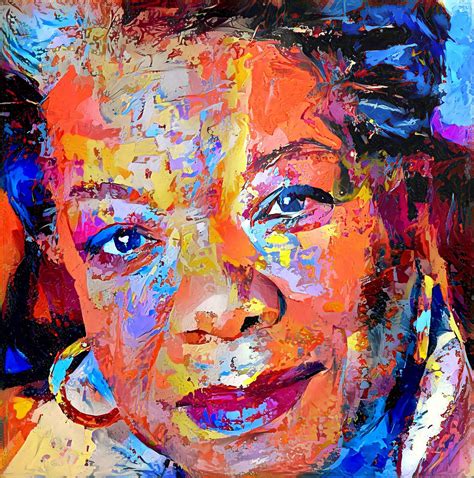 Maya Angelou Digital Art by Curtis Hamilton