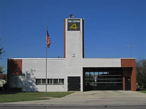 German Postwar Modern — Fire Station #4 (1967-68) in Columbus, IN, USA ...