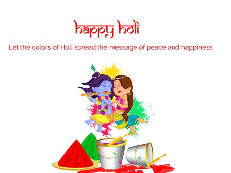 Radha-Krishna Playing Holi Images, Wallpapers, Lord Krishna Holi Messages | GanpatiSevak