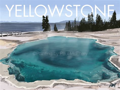 Yellowstone National Park on Behance