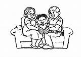 Coloring Pages  Grandparents Day For Your Little Ones sketch template