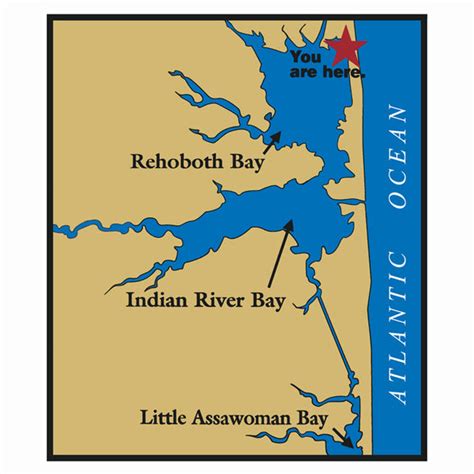 Rehoboth Bay Map – JMB Signs