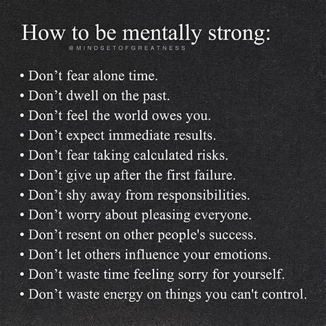 How To Be Mentally Strong Pictures, Photos, and Images for Facebook, Tumblr, Pinterest, and Twitter