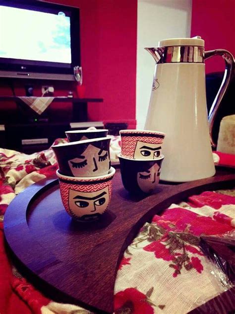 Arabic coffee cups