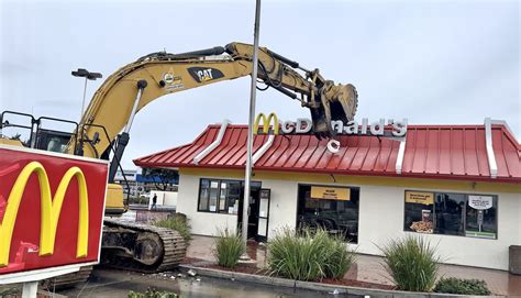 Ceres’ oldest McDonald’s razed for newer building - Ceres Courier