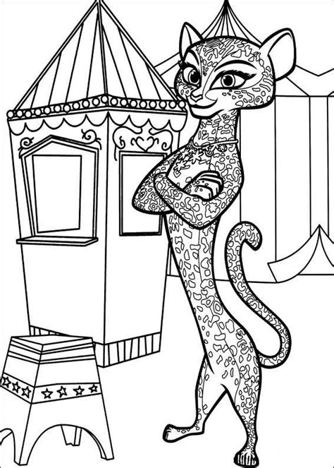 Kids-n-fun.com | 24 coloring pages of Madagascar 3