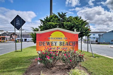 Bright Condo w/Balcony - Walk to Dewey Beach! Has Cable/satellite TV and Internet Access ...