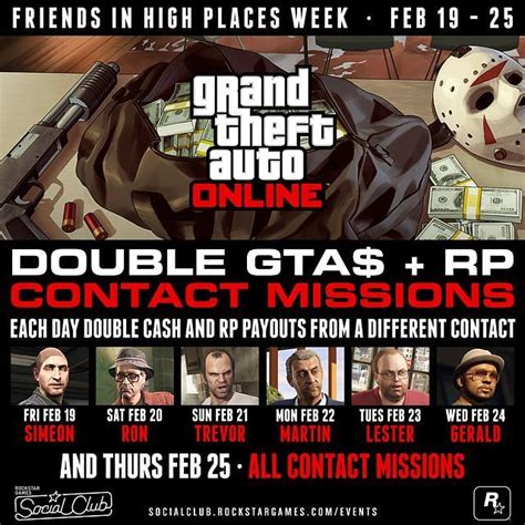 GTA 5: Full List of Contact Missions