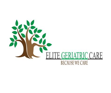 Nursing Home Logo Design for Elite Geriatric Care --Because we care by ...