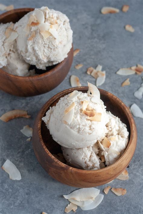 Toasted Coconut Ice Cream Recipe - Well Vegan