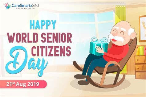 August 21, 2019 is celebrated🎊 as World Senior Citizens Day👴🏻👵🏻 to recognize the achievements of ...