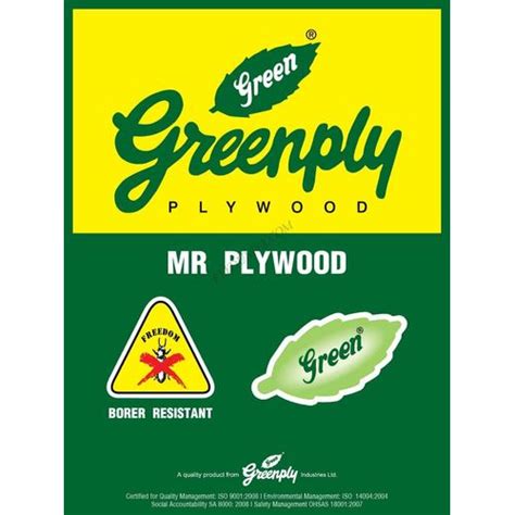 Greenply Mr Grade (Commercial) Plywood Thickness 18 Mm Plywood