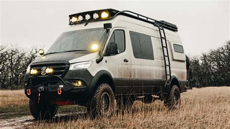 Mercedes Sprinter Camper Is A $500K Overlander With 11-Inch Lift