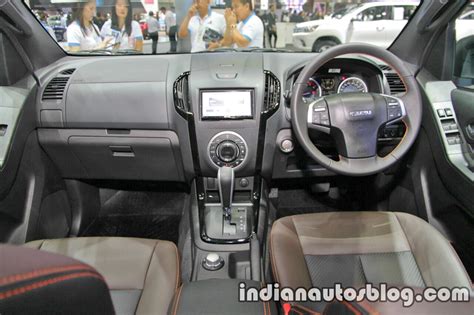 Isuzu D-Max V-Cross interior dashboard at 2016 Thai Motor Expo