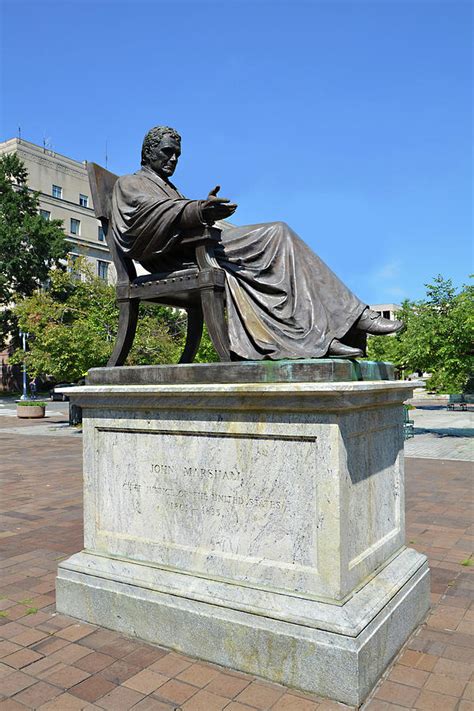 John Marshall Statue Photograph by Isabela and Skender Cocoli