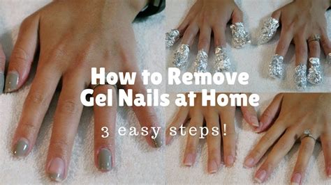 How to remove gel nails at home! 3 simple steps and causes no damage to your natural nails ...