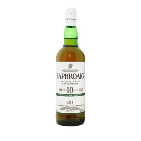 Laphroaig 10 Year Old Cask Strength 2021 Batch 14 | The Whisky Shop