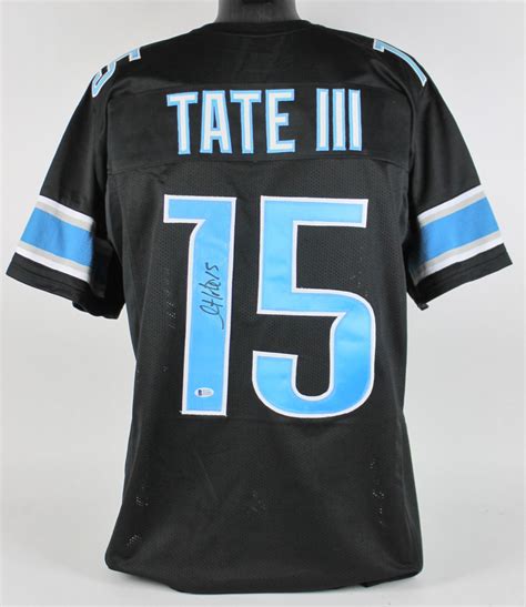 Golden Tate Signed Lions Jersey (Beckett COA) | Pristine Auction