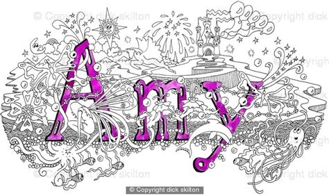 Drawings of the Name Amy | Name Art Designs Amy name art card with purple | Amy Is My Name ...