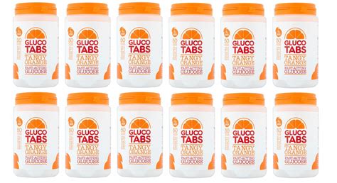 Glucotabs 50 Tablets Orange Fast Acting Glucose Gluco Tabs | eBay