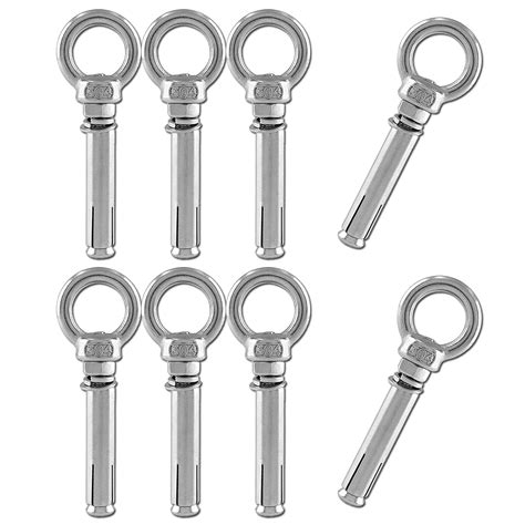 Buy Eyebolt Bolt Stainless Steel Wall Concrete Brick Anchor Expansion ...