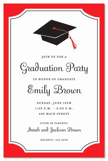 Graduation Invitation Designs Free – Collegio Sanlorenzo Template