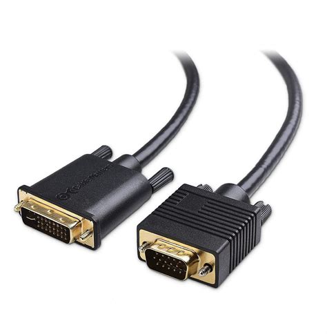 Amazon.com: Cable Matters VGA to DVI-I Cable (DVI-I to VGA, DVI to VGA ...