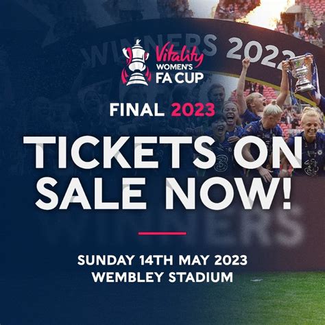 Vitality Women’s FA Cup Final tickets on general sale - SheKicks