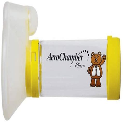 Buy Aerochamber Plus Child with Mask, Yellow - Dock Pharmacy