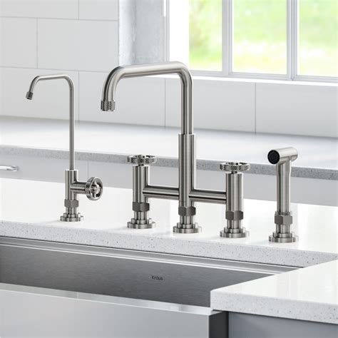 Kraus Industrial Kitchen Faucet - Kraus Commercial-Style Single-Handle ...