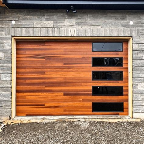 Planks in 'Cedar' // Realistic Faux Wood Garage Doors by C.H.I. Overhead Doors | Garage doors ...