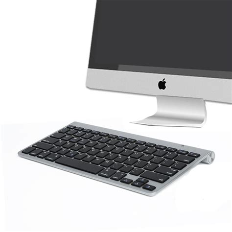 MAORONG TRADING Ultrathin Bluetooth wireless keyboard For iMac 21.5 27 inch keyboard for mac os ...