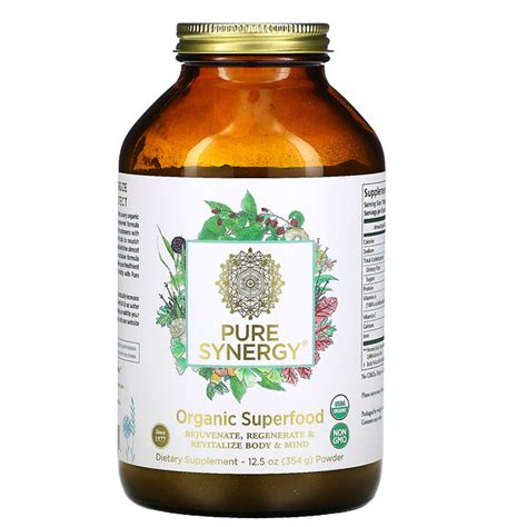 Pure Synergy, Organic Superfood Powder, 12.5 oz (354 g) - iHerb