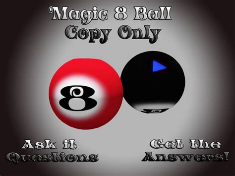 Second Life Marketplace - Magic 8 Ball ( Red ) Eight Ball Game Games Quiz Family Fortune Telling ...