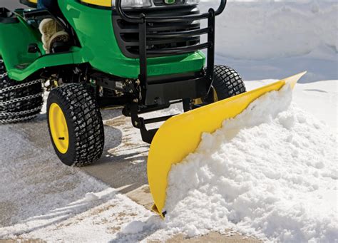 John Deere Snow Plow Attachments in the Winter | Machinefinder