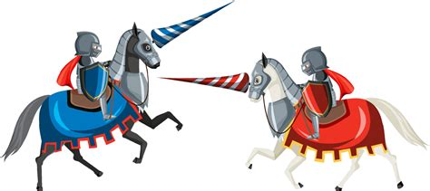 Jousting Vector Art, Icons, and Graphics for Free Download