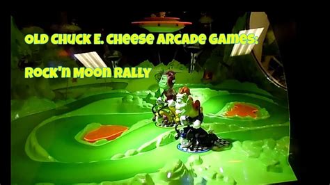 Chuck E. Cheese's Old Arcade Games" Rock'N Moon Rally Wayne, NJ - YouTube